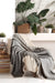 Plaid Will Asir 210x170 zwart geruit katoen - ThatLyfeStyle