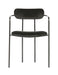WOOOD Exclusive Eetkamerstoel Ivy Velvet - Zwart