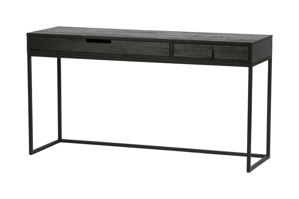 WOOOD Bureau Silas 140 x 44cm - Zwart - Exclusive