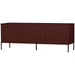 WOOOD TV-meubel New Grenenhout,150cm - Bordeaux