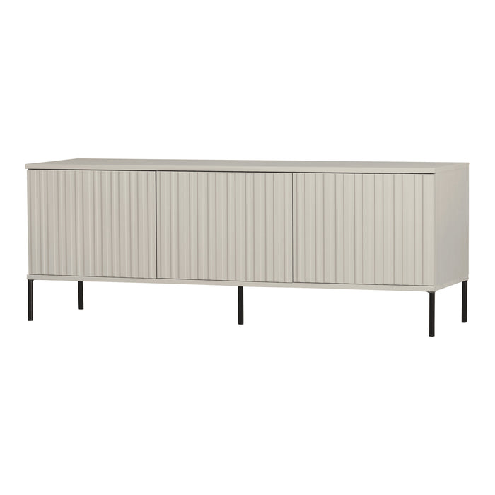 WOOOD TV-meubel New Gravure Grenenhout, 150cm - Dust - Exclusive