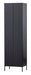 WOOOD Exclusive Opbergkast New Gravure Grenen, 210 x 60cm - Zwart - Japandi