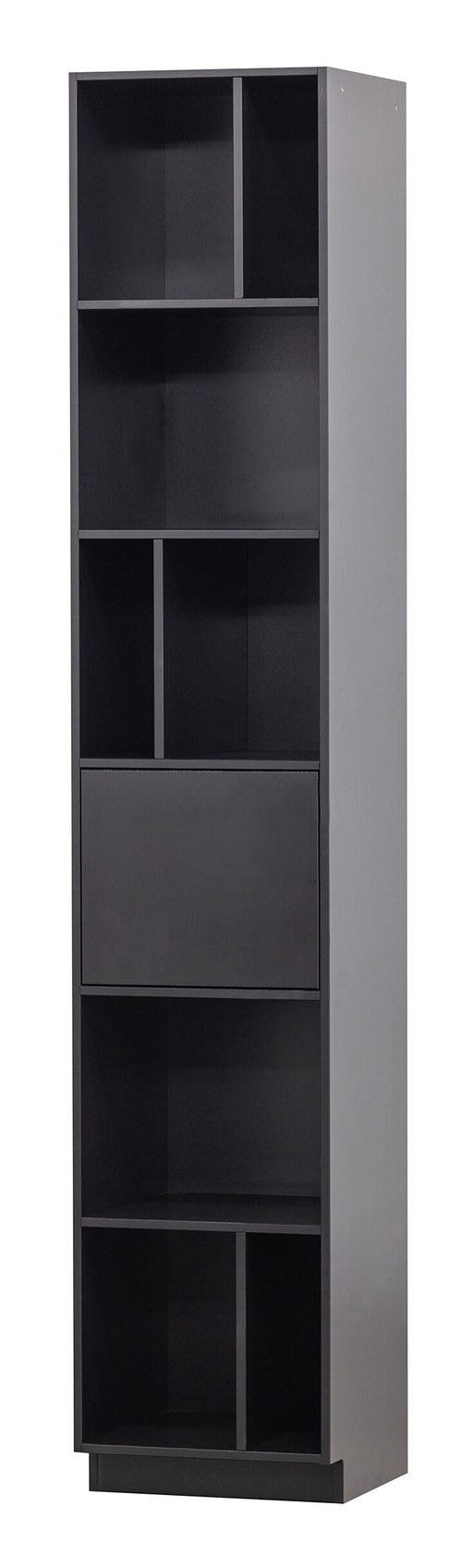 WOOOD Opbergkast Finca Mat zwart, 210 x 40cm - Exclusive