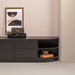 WOOOD Exclusive TV-meubel Finca Rechts, Mat zwart, 78cm - Japandi
