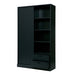 WOOOD Opbergkast Move Grenenhout, 200 x 120cm - Matzwart