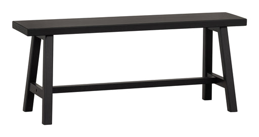 WOOOD Eetkamerbank Imme Grenenhout 110cm - Zwart - Exclusive