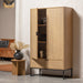WOOOD Exclusive Opbergkast Silas Eiken, 149 x 85cm - Naturel