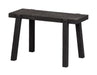 WOOOD Exclusive Bijzettafel Luis Mangohout, 65 x 36cm - Zwart