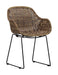WOOOD Eetkamerstoel Willow Rattan