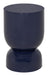 WOOOD Ronde Bijzettafel Hekla Ø32cm - Donkerblauw