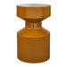 WOOOD Bijzettafel Ferry 30cm - Honing Geel - Rond - Exclusive - ThatLyfeStyle