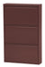 WOOOD Schoenenkast Sabine 3-vaks, 103 x 66cm - Bordeauxrood