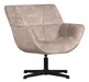 WOOOD Draaifauteuil Wibo Chenille