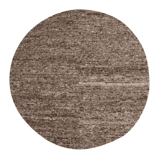 WOOOD Exclusive Rond Vloerkleed Efia Gemêleerd, 200cm - Bruin
