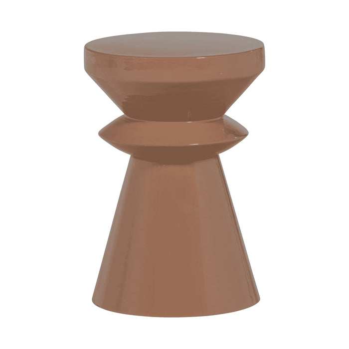 WOOOD Ronde Bijzettafel Fedde 30cm - Oud Roze