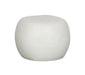 vtwonen Bijzettafel Pebble Betonlook, 50cm - Wit - Rond