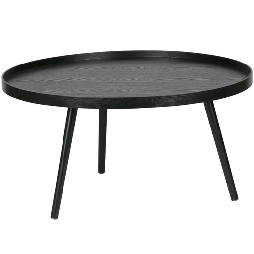 WOOOD Ronde Bijzettafel Mesa 78cm - Zwart - ThatLyfeStyle