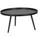 WOOOD Ronde Bijzettafel Mesa 78cm - Zwart - ThatLyfeStyle