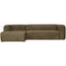WOOOD Loungebank Bean Structure Velvet - Moss
