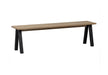 WOOOD Eetkamerbank Tablo Eikenhout, 160cm