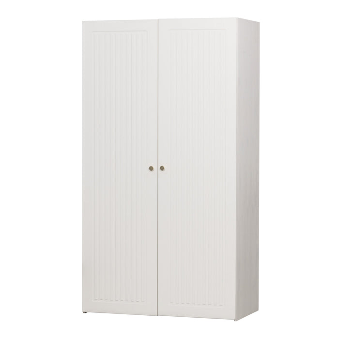 WOOOD Kledingkast Sipke Grenenhout - Wit