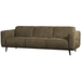 WOOOD 3-zits Bank Statement Velvet, 230cm - Bonsai