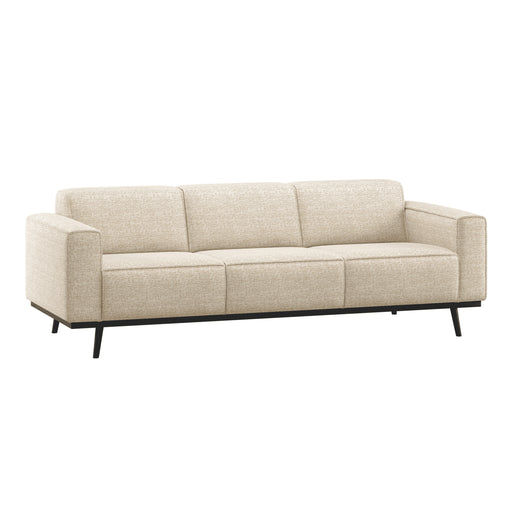 WOOOD 3-zits Bank Statement 230cm, Melange stof - Beige
