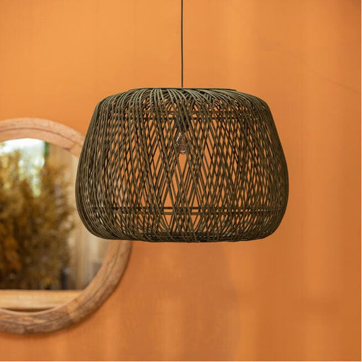 WOOOD Hanglamp 'Moza' Bamboe, Ø70cm - ThatLyfeStyle