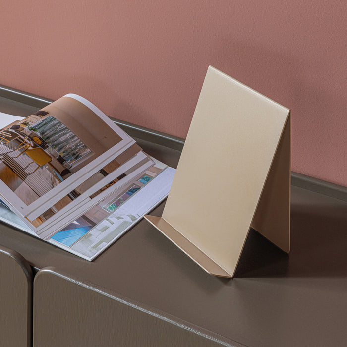 WOOOD Boekenstandaard Brook - Zand