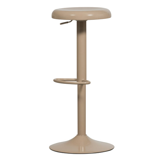 WOOOD Verstelbare Barkruk Isaac - Zand (zithoogte 61-81cm)