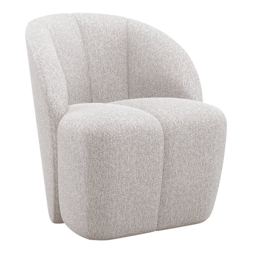 WOOOD Draaifauteuil Mojo Bouclé - Ecru