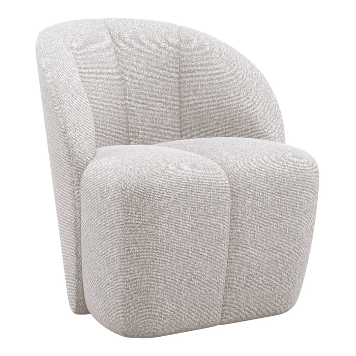 WOOOD Draaifauteuil Mojo Bouclé - Ecru