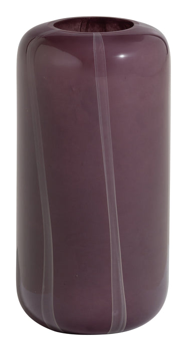 WOOOD Vaas Arles Glas, 40cm - Paars
