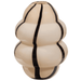 WOOOD Vaas Kency Glas, 32cm - Naturel