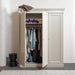 WOOOD Kledingkast Olivia Grenenhout, 212 x 171cm - Dust