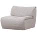 WOOOD Bank Baggy 1-zits, 91cm - Naturel Melange