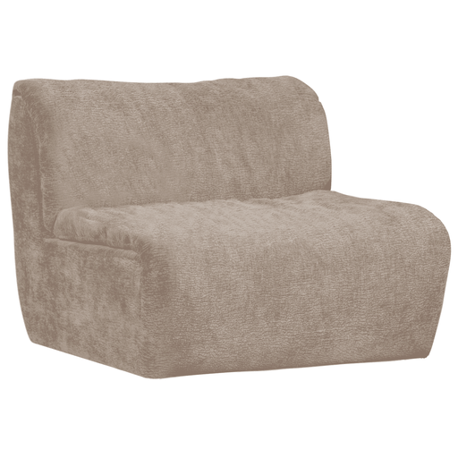 WOOOD Bank Baggy 1-zits, Chenille - Zand - ThatLyfeStyle