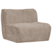 WOOOD Bank Baggy 1-zits, Chenille - Zand