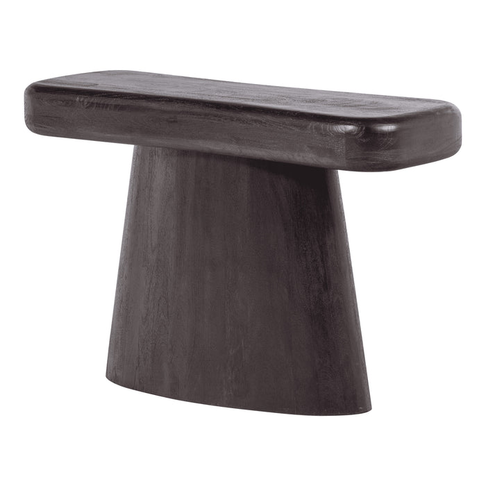 WOOOD Sidetable Amco Mangohout, 120cm - Zwart