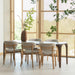 WOOOD Deens Ovale Eettafel Fiore Mangohout, 230 x 95cm - Donkerbruin - Ovaal