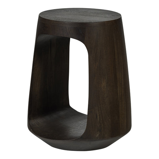 WOOOD Ronde Bijzettafel Bayo Walnoot mangohout, 33cm