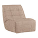 WOOOD Relaxfauteuil Hein Melange stof - Naturel