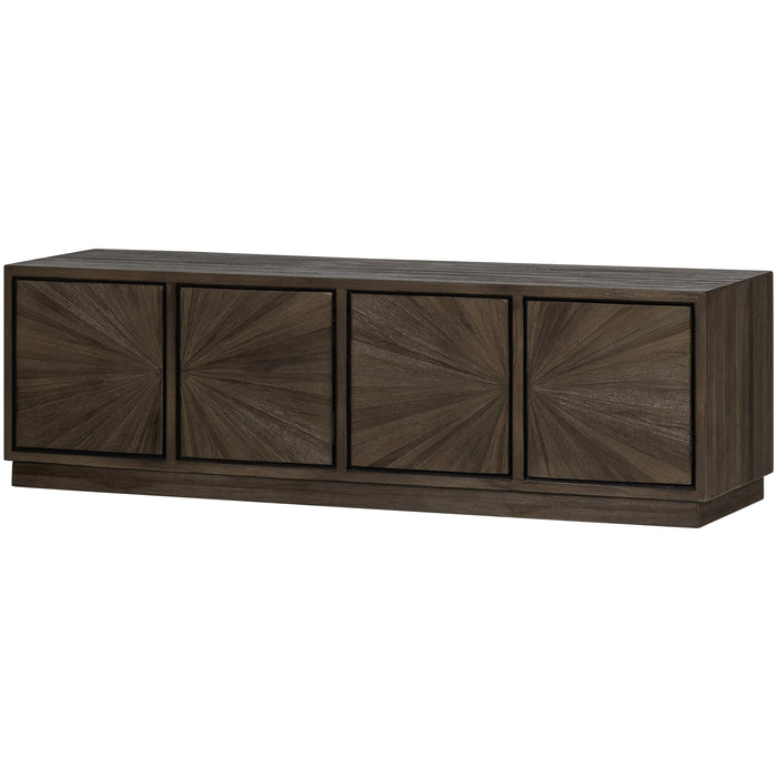 WOOOD TV-meubel Sun Teakhout, 150cm - Bruin