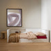 WOOOD Bedbank Carter Grenenhout, 90 x 200cm - Wit