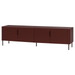 WOOOD TV-meubel Gunnar Grenenhout, 200cm - Bordeaux