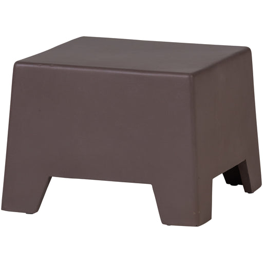 WOOOD Bijzettafel Zina Fiber Clay, 50 x 50cm - Bruin - Vierkant - ThatLyfeStyle