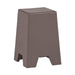 WOOOD Bijzettafel Zina Fiber Clay, 36 x 36cm - Bruin - Vierkant