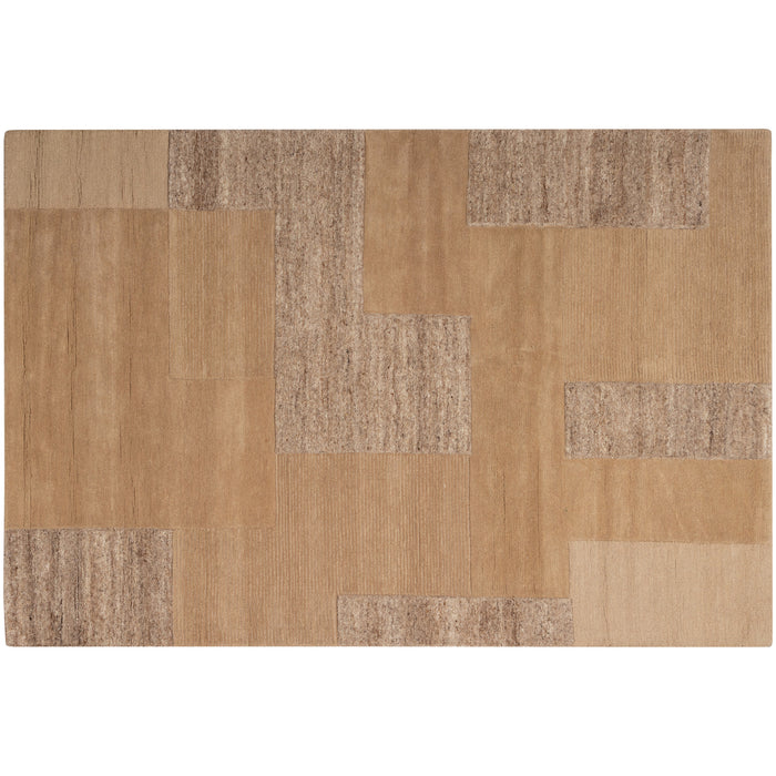 WOOOD Vloerkleed Noven Wolmix, 170 x 240cm - Zand