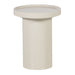 WOOOD Ronde Bijzettafel Veluna 40cm - Zand - Ovaal - ThatLyfeStyle