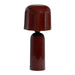WOOOD Tafellamp Lumira 39cm - Bruinrood - ThatLyfeStyle